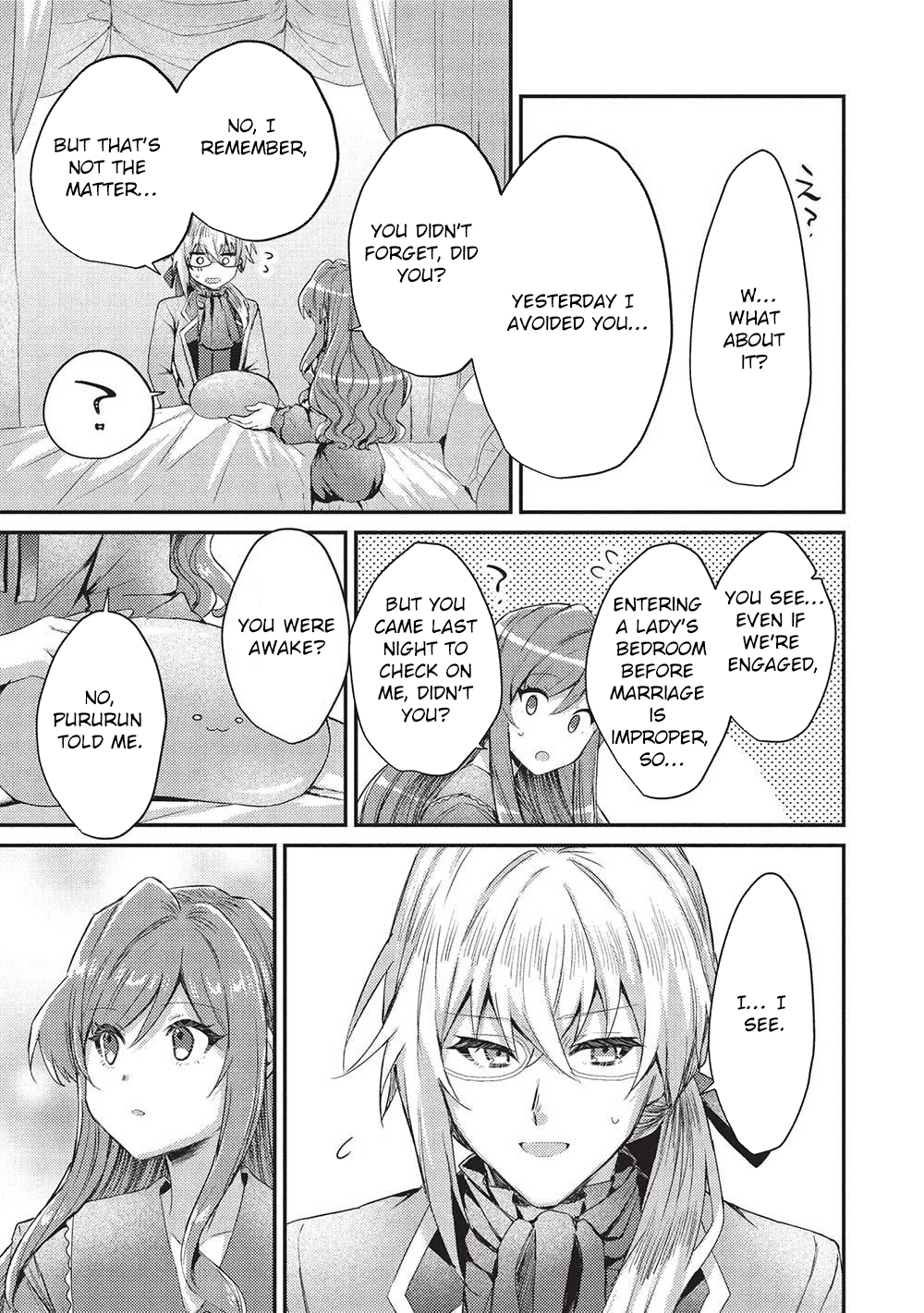 The Slime Duke and the Fallen Noble Lady’s Surprisingly Happy Engagement Chapter 20 - . Page 19